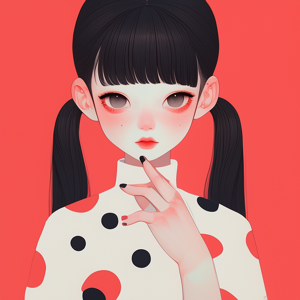 Anime Girl Character Study